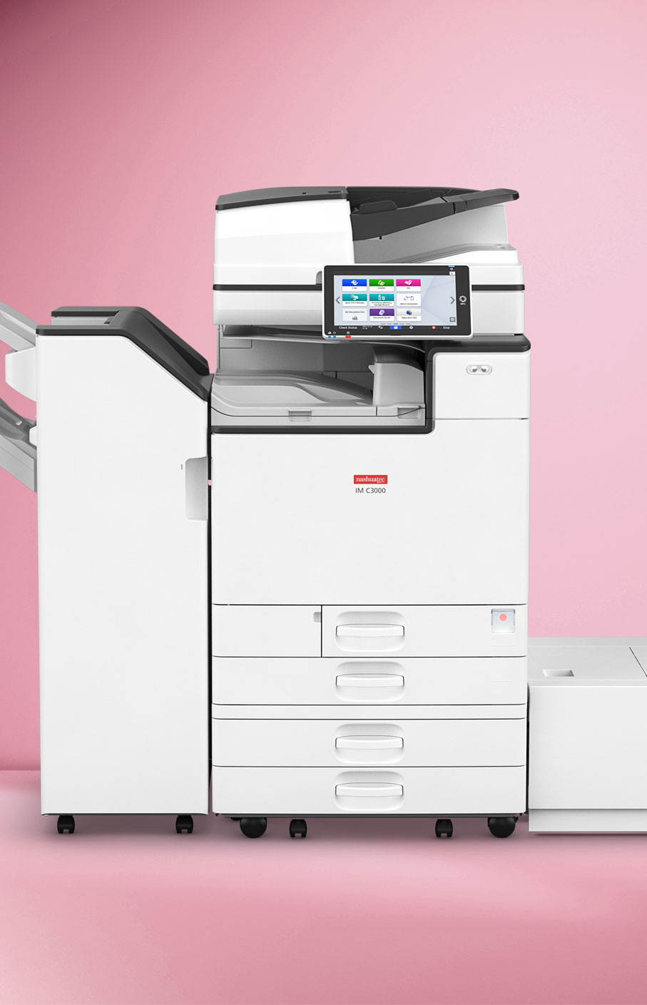 nashuatec-imc4500a-mit-finisher-multifunktionsdrucker-fuer-scanning-farbdruck-und-schwarz-weiss-druck