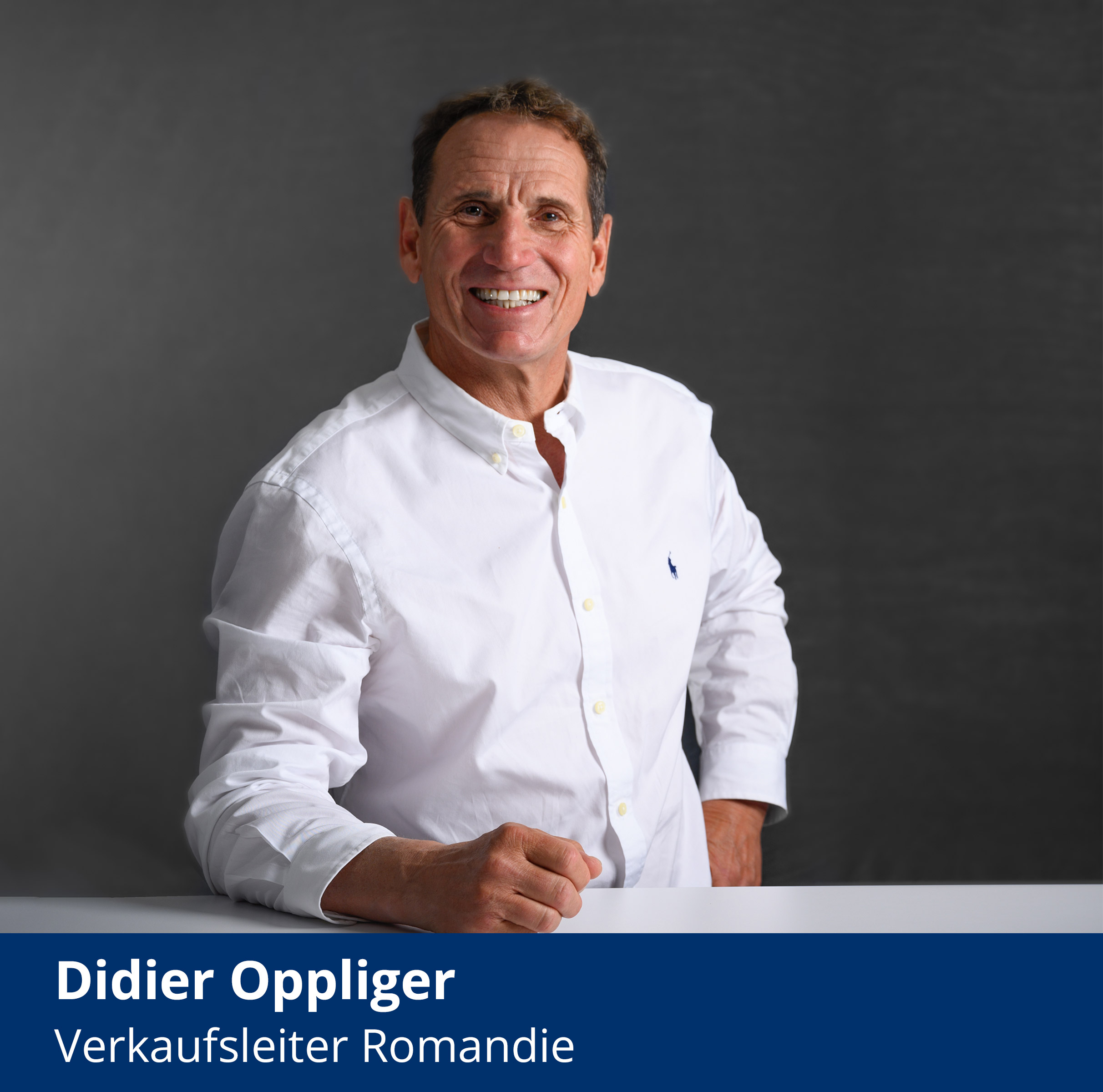 Didier Oppliger Verkaufsleiter Romandie
