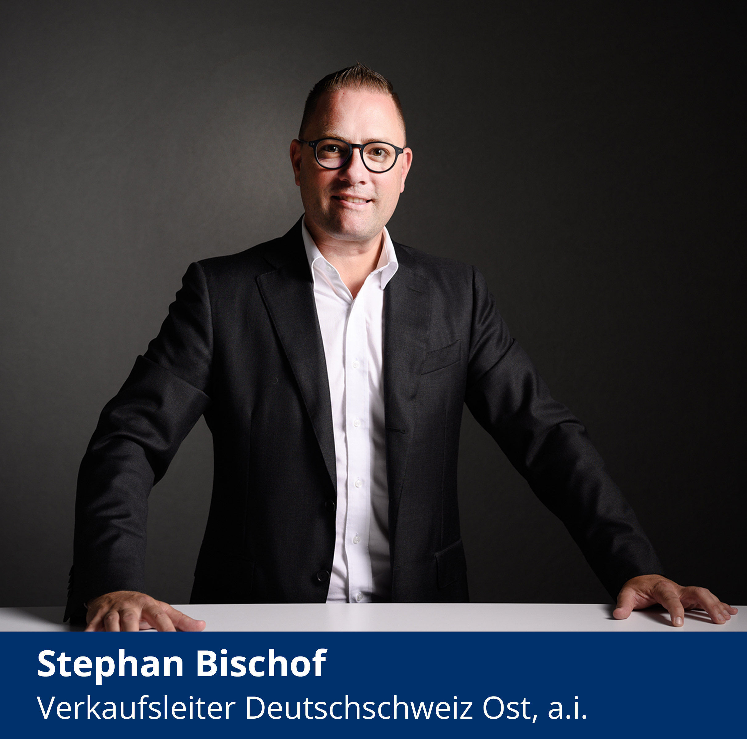 Stephan Bischof Verkaufsleiter Deutschschweiz Ost a.i.